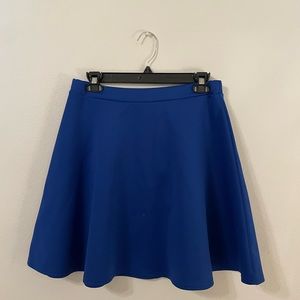 Blue Skater Skirt